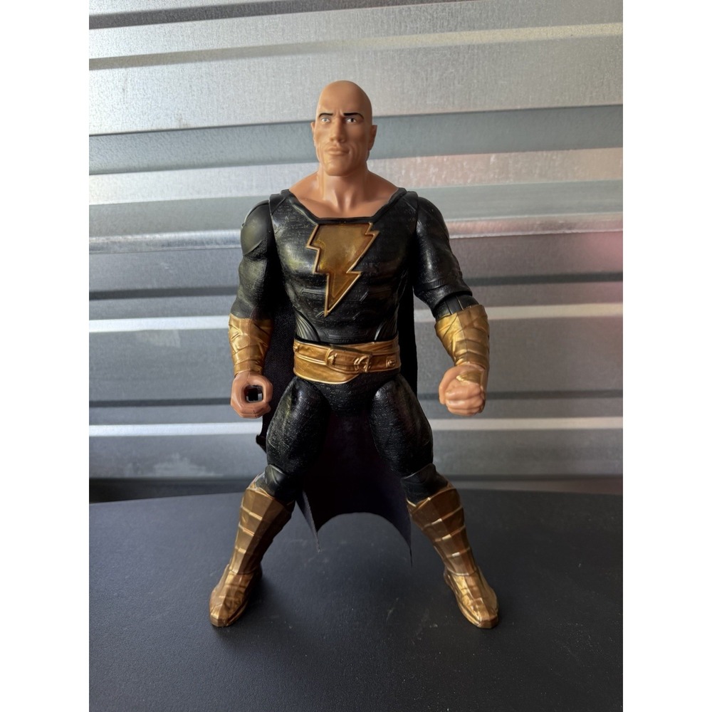 Power Punch Black Adam 12 Inch Action Figure Spin Master 1st Ed Electronic 2021